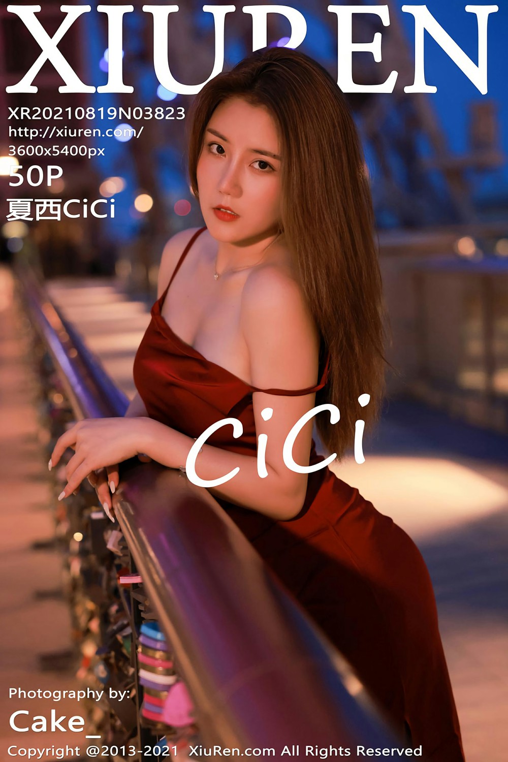 [XiuRen秀人网] No.3823 夏西CiCi-爱图门