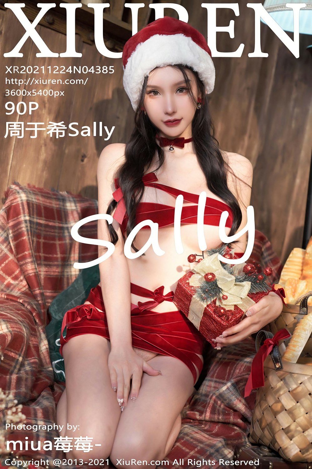 [XiuRen秀人网] No.4385 周于希Sally 圣诞礼物-爱图门